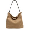 CASPAR TL580 Quality Suede Shoulder Grab Handbag