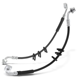 A-Premium - Manguera hidráulica de freno delantero compatible con modelos Ford - E-250, E-250/E-350 Econoline, E-350/E-350 Econoline Club Wagon, E-350/E-450/Econoline Super Duty - Repuesto #