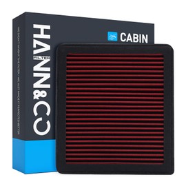 HANN&CO Washable And Reusable High Flow Cabin Air Filter，Greater Than 15 Years of Service Life，Suitable For Lexus IS250，IS300，IS350，GS300，GS350，GS450h，RC Replacement CF10074，VF2057（HCC1014-X）