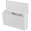KYODOLED Wall-Mount Mailbox,Large Capacity Mail Box,Galvanized Steel Rust-Proof Metal Post