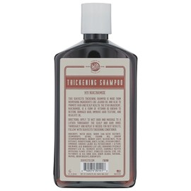 Suavecito Hair Thickening Shampoo With Niacinamide For Thinning Hair - Vitamin B3 Shampoo Repairs Damaged Hair, Improves Health And Fights Hair Loss
