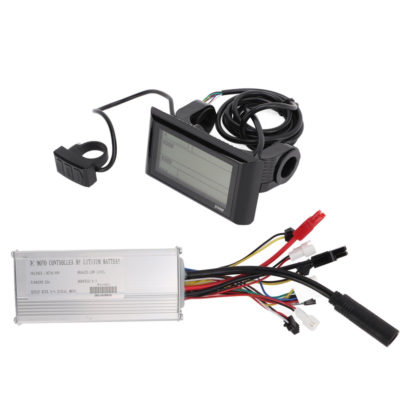 Electric Bicycle Modification Kit Controller Display Thumb Throttle Power Pedal