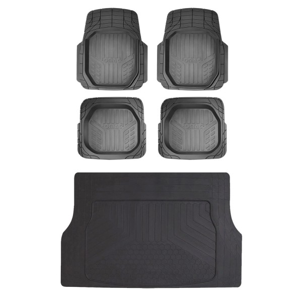 OMAC Semi-Custom fit Floor Mats & Cargo Liner Waterproof for