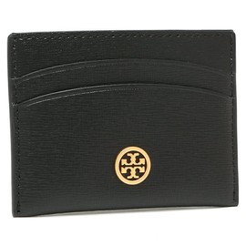 Tory Burch 84070 Robinson Card Case, Women's, (7) 001 BLACK