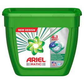 Ariel Matic 4in1 PODs Detergent Pack 32 ct -for Top & Front load washing machine only