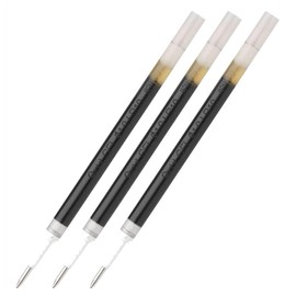 Pentel LR10 Energel Pen Refills - 1.0mm Ball - Metal Tip - Black Ink - Set of 3 - LR10-A