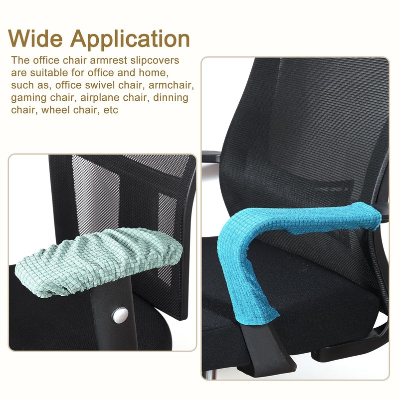 sourcing map 2pcs Office Chair Arm Covers, Office Chair Armrest