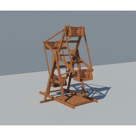 Ferris Wheel Plans Backyard 8' DIY Outdoor Playground Children Toys Woodworking