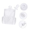 SHOWERORO 1set Acrylic Honey Pot Lid and Dipper Convenient Syrup