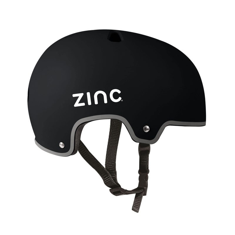 Zinc Move Helmet Safety Bike Skateboard - Black,M (50-56cm)