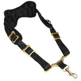 adorence Padded Saxophone Neck Strap - Sax Strap with Metal Swivel Snap Hook & Removable Neck Pad - H09 Black