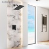 Airuida Shower Faucet Set Bathroom Rain Shower System SUS304 Stainless