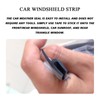 PVOTAWP 1.7M/ 5.6Ft Windshield Cowl Rubber Seal Strip, H-Shape Black