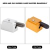 Aluminium Alloy Square Embedded Hinge Door Lock Groove Angle Chisel