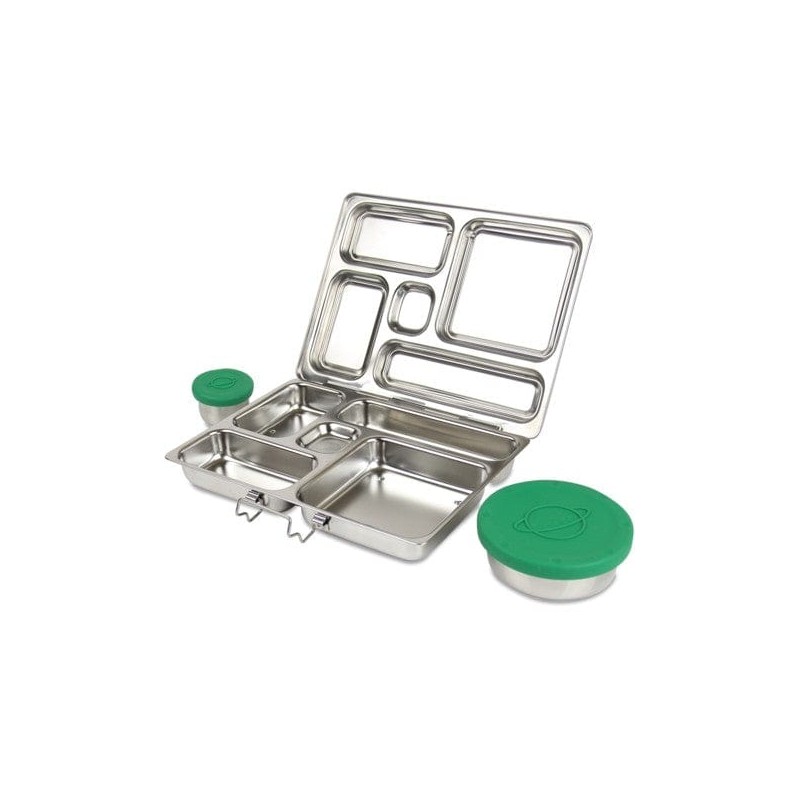 Planetbox ROVER Stainless Steel Lunchbox + Two Dippers