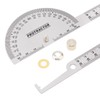 Smgda Protractor, 3.9 inches (10 cm) / 11.8 inches (10