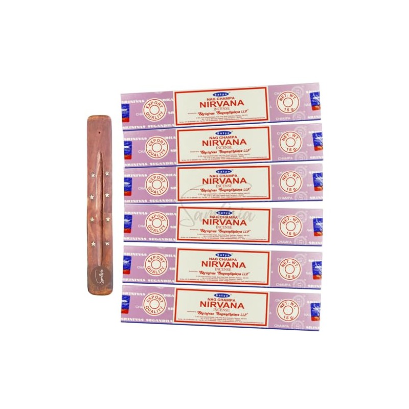 Satya Nag Champa Nirvana Incense Sticks | x6 pack |