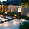 AILICIN Outdoor Path Light, Post Lights,LED Bollard Lamp for Walkway,