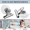 Boao Suction Cup Clip Plastic Round Suction Cup Clamp Holder