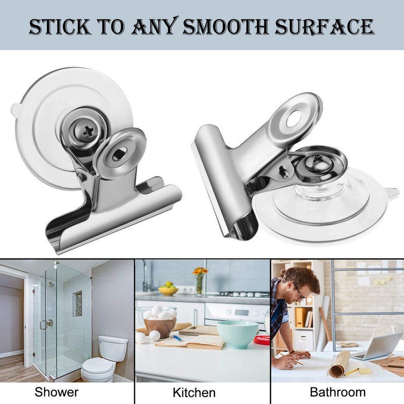 Boao Suction Cup Clip Plastic Round Suction Cup Clamp Holder