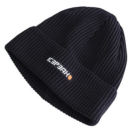 ICEPEAK Beanie Igal Knitted Winter Hat Ski Hat, black