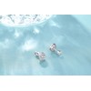 Onnzin Hypoallergenic Titanium Earrings for Sensitive Ears,Implant Grade Titanium Cubic