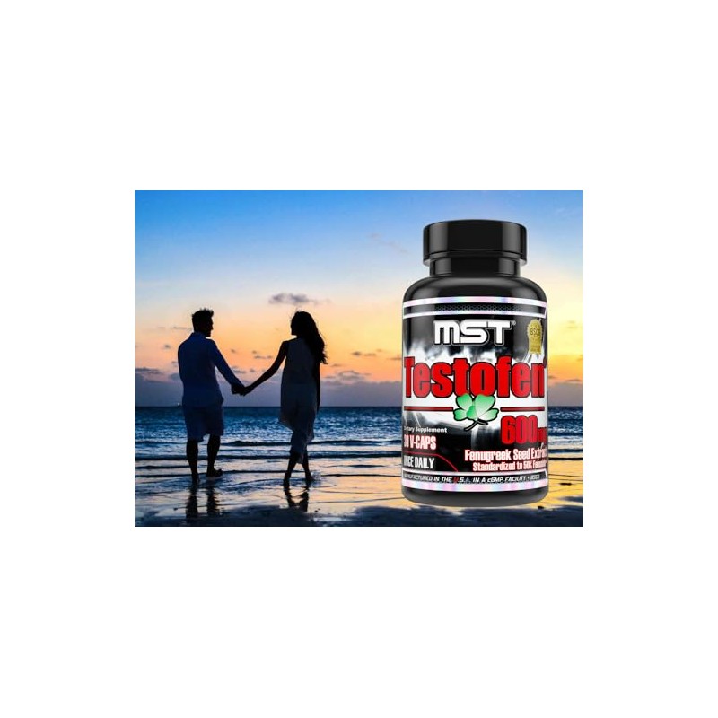 Testofen Extracto Semillas Fenogreco Estandarizado Fenusida 600mg Unidades Certificado Bscg