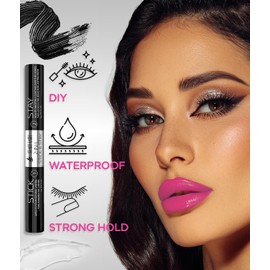 Bond and Seal Lash Glue for Eyelash Clusters by Stacy Lash/Stick & Stay Lash Clusters Glue for Individual Lashes Cluster DIY Lash Extensions/Waterproof Eyelash Glue for False Eyelashes