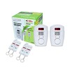 Tech Traders Wireless Pir Motion Sensor Alarm Plus 2 Remote