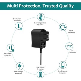 J-ZMQER AC/DC Adapter Compatible with Tria Beauty Precision TriaBeauty Hair System Power Supply Cord