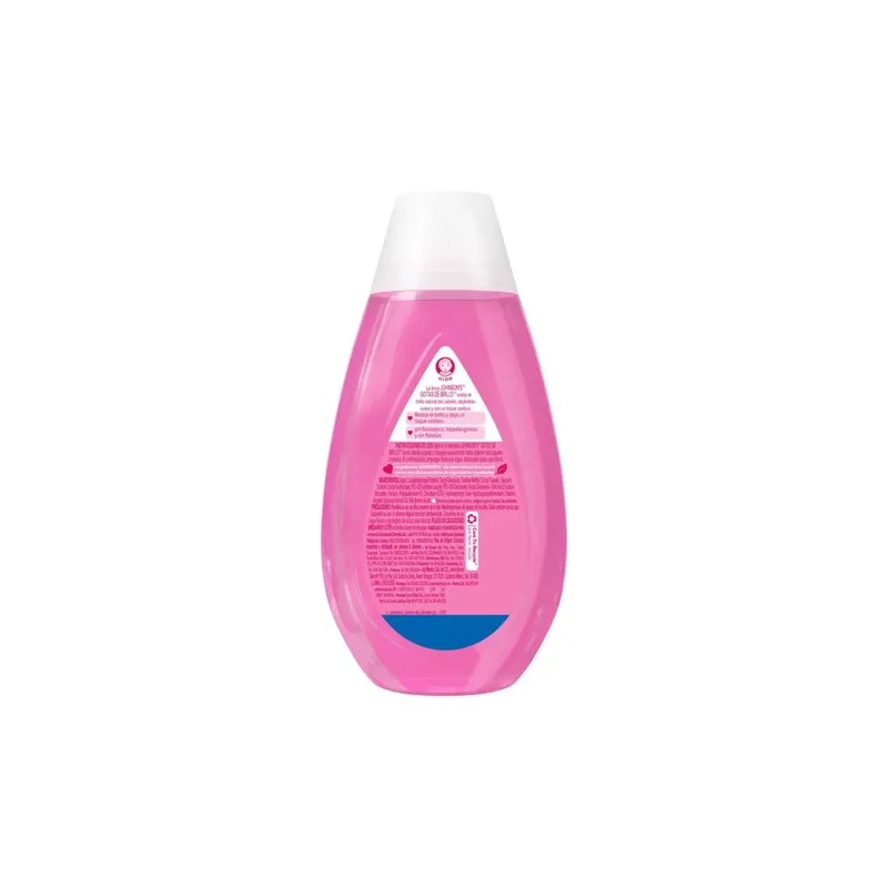 Shampoo Infantil JOHNSON'S Gotas de Brillo 200 ml