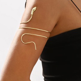 Arm Cuff for Women Gold Arm Cuff Jewelry Upper Arm Cuff Gold Cuff Bracelets Arm Cuff Bangle for Teen Girls