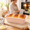 Silicone Baking Molds NonStick Rectangle Cake Pans Mini Loaf Pan