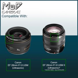 MaD EW-63 II Petal Lens Hood For Canon EF 28mm f/1.8 USM & EF 28–105mm f/3.5–4.5 II USM Bayonet Lens