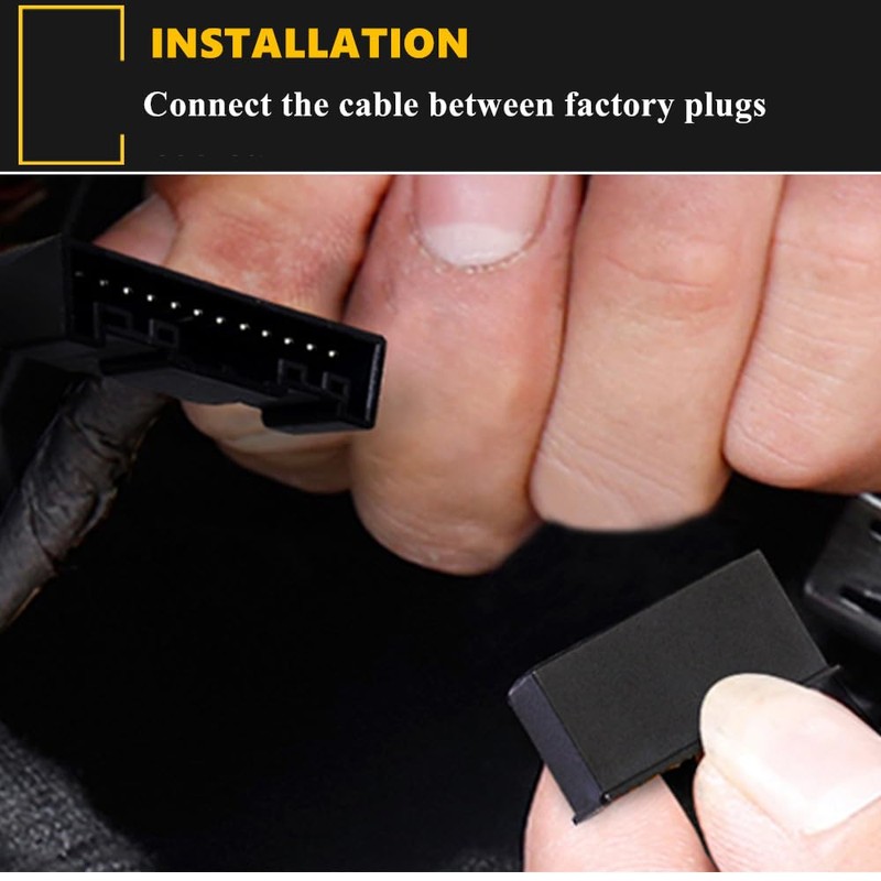 YIKEKEJI Auto Start Stop Disable/Delete/Eliminator/Canceller for Volkswagen Atlas 2017-2023