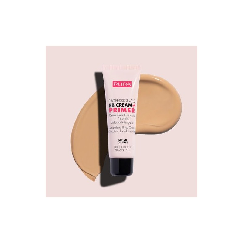 PUPA Milano Professionals BB Cream + Primer, Sand Pearl 50