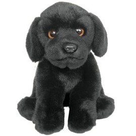 FAITHFUL FRIENDS BLACK LABRADOR SOFT AND CUDDLY TOY