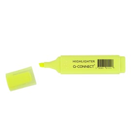 Q-Connect Yellow Highlighter Pen (Pack of 10)