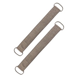 Gatuida 2pcs Back Rub Cleansing Shower Back Scrubber Deep Body Exfoliant Gentle Exfoliating Gloves for Body Exfoliating Brush Back Scrubber for Shower Bath Exfoliation Brush Washing Ramie