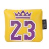 SHABIER Yellow Golf Large Mallet Headcover with NO.23 Design for