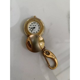 NEW JQ-JQ Watch Keychain Baseball Two Tone