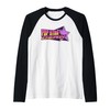 Pop Star Energy Retro 80s Music Aesthetic Vaporwave Vibes Raglan