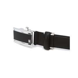 Hazzys (신세계센텀점)블랙 버클 H로고 소가죽 자동벨트 HJBE5E161BK (Sisaga Centum City) Black Buckle H Logo Cowhide Automatic Belt HJBE5E161BK