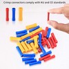 QOOSIKICC 150 Pcs Electrical Butt Connectors Kit, Butt Splice Crimp