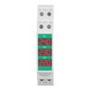 3 Phase AC Voltmeter Voltage Meter 60‑450V LCD Digital Display