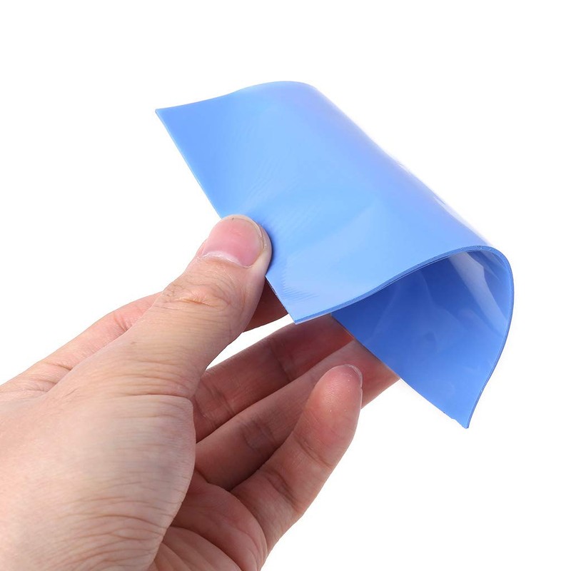 BOGEEL 100mmx100mmx0.5mm 1Sheet/100PCS Thermal Pad GPU CPU Heatsink Cooling,Silicon