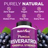 Nutrivein Premium Resveratrol 1450mg - 120 Caps: Pure Resveratrol Supplement