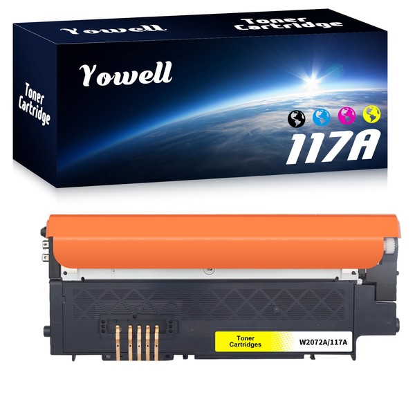 117A Toner Yellow Compatible with HP 117A Toner Yellow for Toner HP Color Laser MFP 179fwg MFP 178nwg 150nw 179fnw 178nw 179 178 Laser 150a 150w, Pack of 1