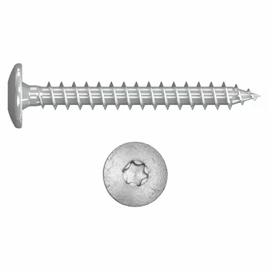 MAXERIO Tellerkopfschrauben 40er Set (für Konsole) TX30; 6,0 x 50