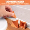 Flintronic Suture Tool, 2-Piece Caulking Finishing Tool Set, Caulking Smoothing